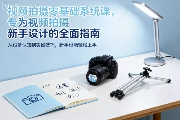 视频拍摄零基础系统课,专为视频拍摄新手设计的全面指南