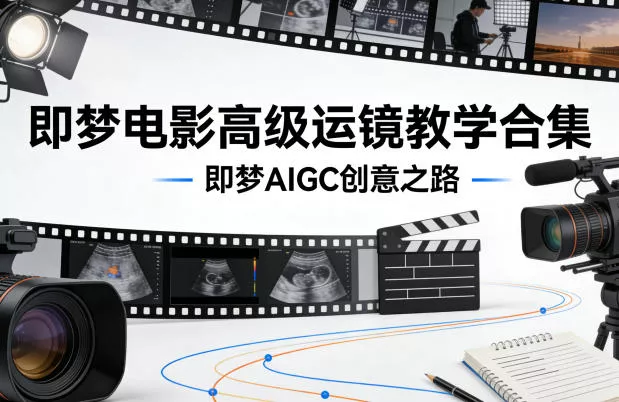 即梦电影高级运镜教学合集,即梦AIGC创意之路 即梦电影高级运镜教学合集,即梦AIGC创意之路
