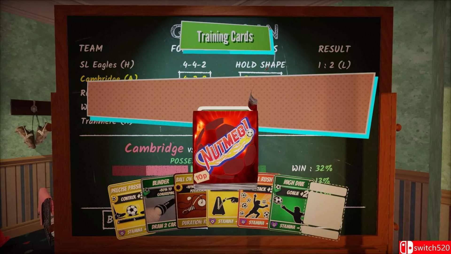 《穿裆过人！怀旧卡组构筑足球经理（NUTMEG! A Nostalgic Deckbuilding FM）》[英文]