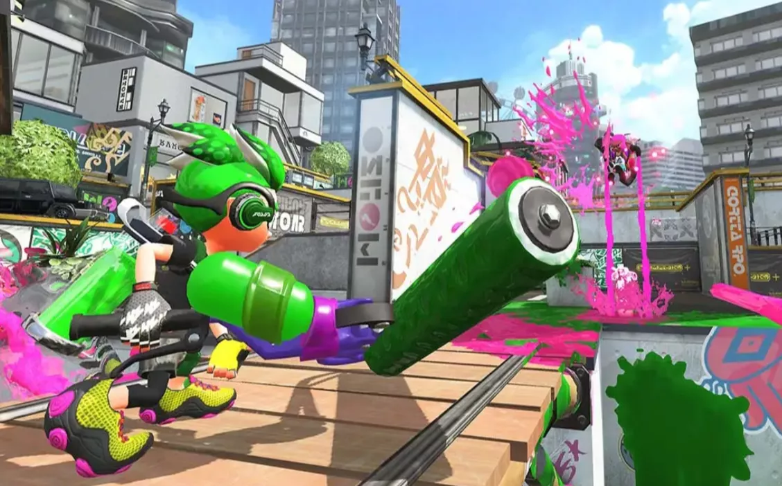 《喷射战士2 Splatoon 2》Switch英版英文NSP下载 – 含5.5.4补丁