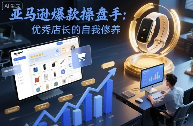 亚马逊爆款操盘手：优秀店长的自我修养 - 项目资源网