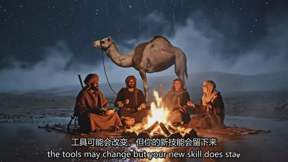 AI电影制作终极指南：从创意到成片，系统掌握智能影视全流程实战课(中英字幕