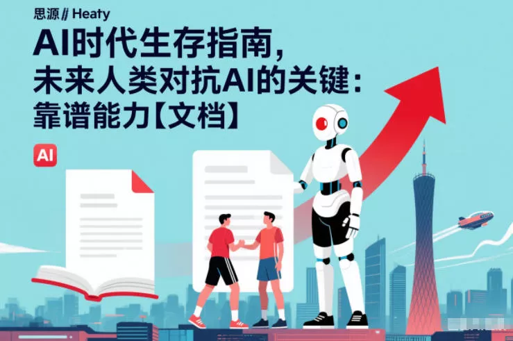 AI时代生存指南,未来人类对抗AI的关键:靠谱能力【文档】 AI时代生存指南,未来人类对抗AI的关键:靠谱能力【文档】
