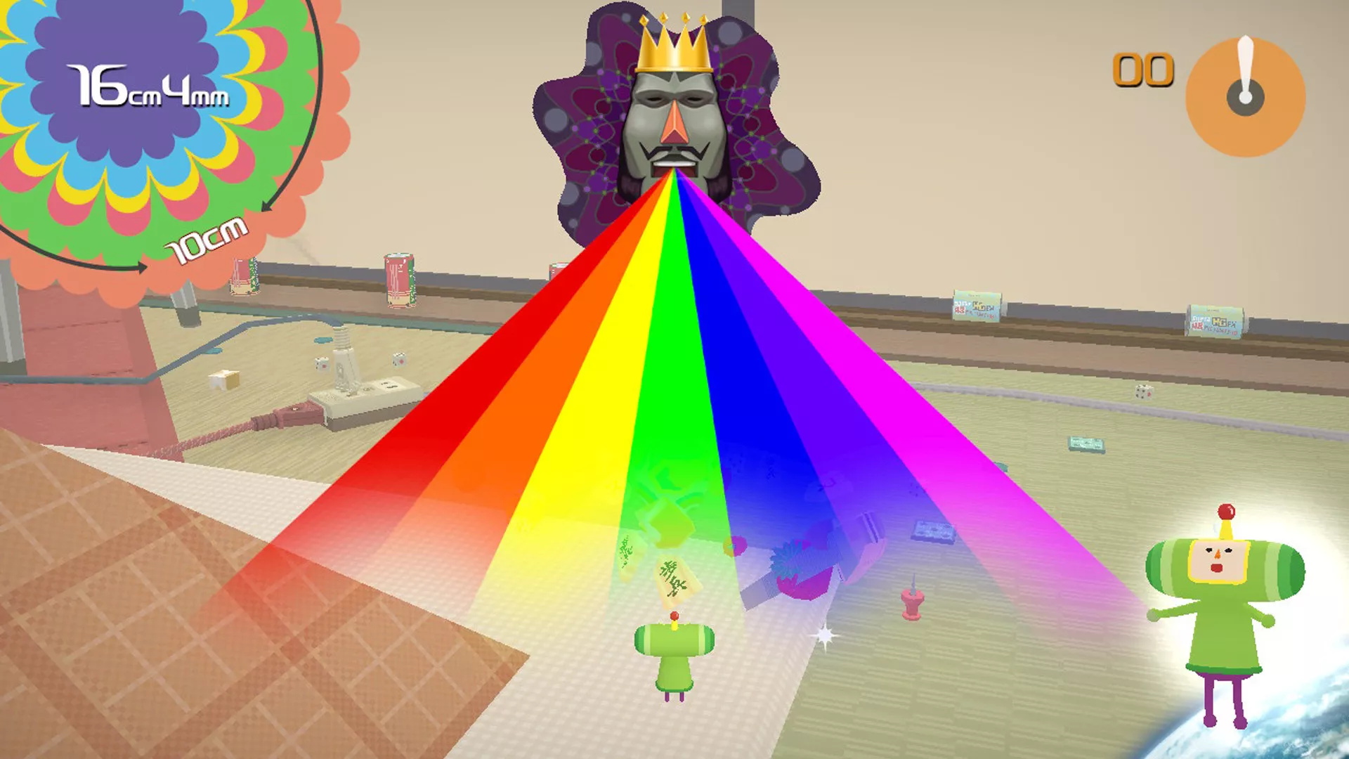 《块魂 重制版 Katamari Damacy REROLL》Switch英文版NSP下载 – 含1.1补丁