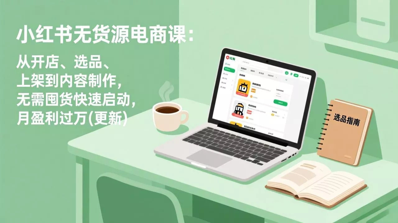 小红书无货源电商课(3月更新 小红书无货源电商课(3月更新