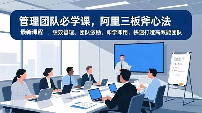 管理团队必学课,阿里三板斧心法、绩效管理、团队激励,即学即用,快速打造高效能团队 管理团队必学课,阿里三板斧心法、绩效管理、团队激励,即学即用,快速打造高效能团队