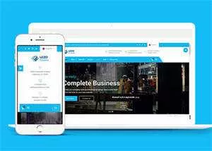 金融投资类Bootstrap模板下载 - 项目资源网