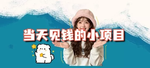 当天能收益的3个小项目拆解_包括平台+操作流程 - 项目资源网