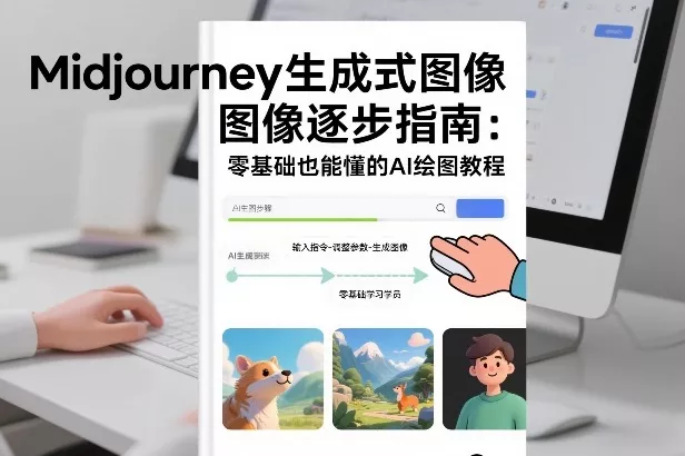 Midjourney生成式图像逐步指南:零基础也能懂的AI绘图教程 Midjourney生成式图像逐步指南:零基础也能懂的AI绘图教程